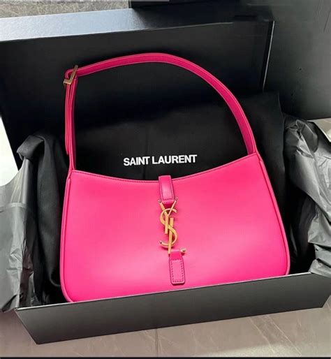 ysl pink sling bag|YSL pink shoulder bag.